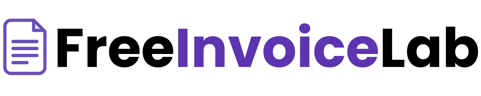 Free Invoice Lab Logo